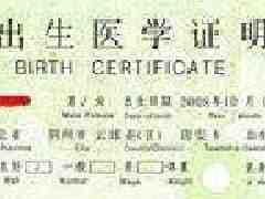 醫(yī)學出生證明翻譯/孩子落戶翻譯/出生證明翻譯