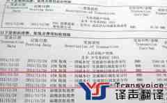 銀行流水單翻譯_銀行付款水單翻譯_銀行結(jié)匯水單翻譯_銀行押匯水單翻譯