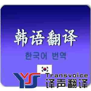 韓語(yǔ)翻譯公司