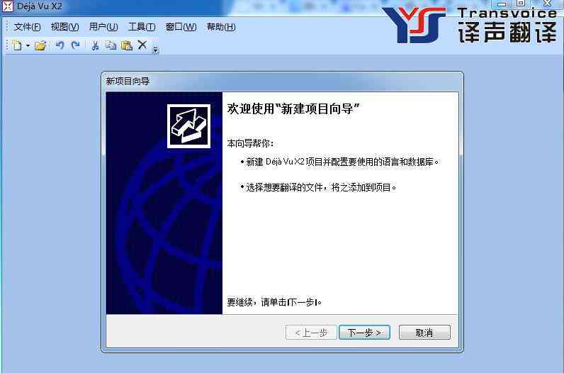 翻譯軟件--Deja Vu X