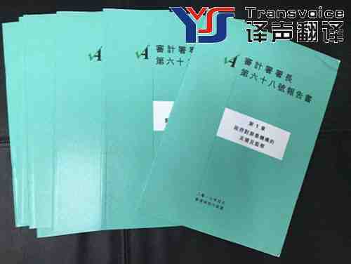 審計(jì)報(bào)告翻譯