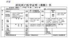 死亡證明翻譯_死亡證明翻譯模板_國(guó)外的死亡證明翻譯