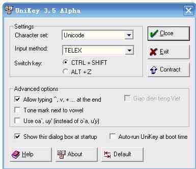 越南語輸入法_越南語輸入法(Unikey)下載(圖2)