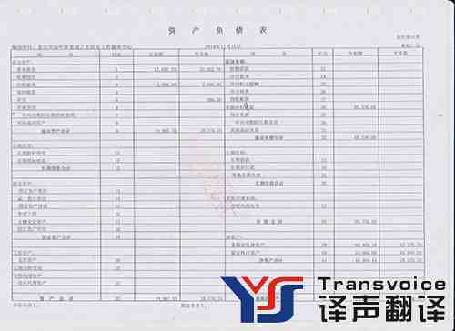審計(jì)報(bào)告翻譯
